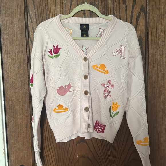 Disney Sleeping Beauty Aurora Diamond Cardigan M - Picture 5 of 5